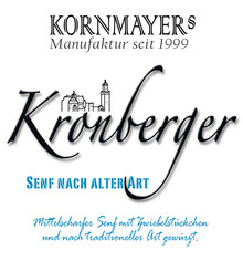 Kronberger Senf nach alter Art