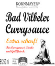 Bad Vilbeler Currysauce - Extra scharf