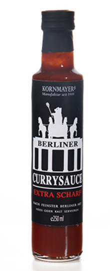 Berliner Currysauce Extra scharf