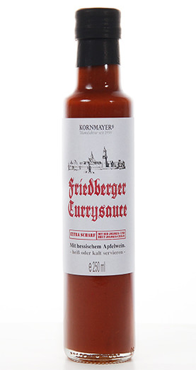 Friedberger Currysauce - Extra scharf