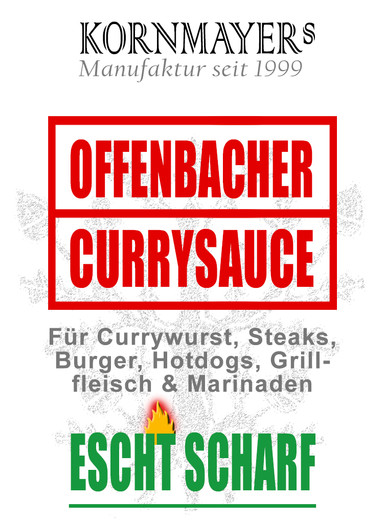 Offenbacher Currysauce - Escht scharf