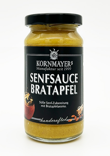 Bratapfel Senfsauce