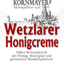 Wetzlarer Honigcreme Wetzlarer Honigcreme