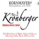 Kronberger süßer Apfel trifft Senf